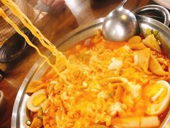 牛肉年糕火锅-包装马车·韩国料理·포장마차