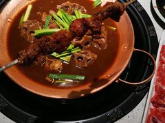 热气羊肉串-京韵胡同·酱香羊蝎子火锅涮肉(长寿路店)