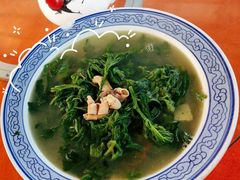 鸡杂滚桑叶-寻味肇庆·八姑农庄·广府西江菜