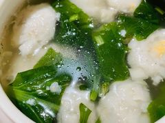 鲜嫩黄花鱼丸汤-将相和·海鲜蒸饺大连菜