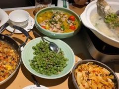 青椒紫苏煮桂鱼-时间仓(月湖公园店)