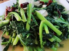 炝炒油菜尖-岩伟傣味傣家菜