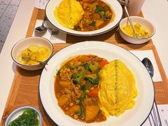 牛腩咖喱蛋包饭-池奈·咖喱蛋包饭(熙地港店)