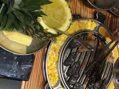 烤墨鱼肠-青瓦炭韩潮烤肉(花园道店)