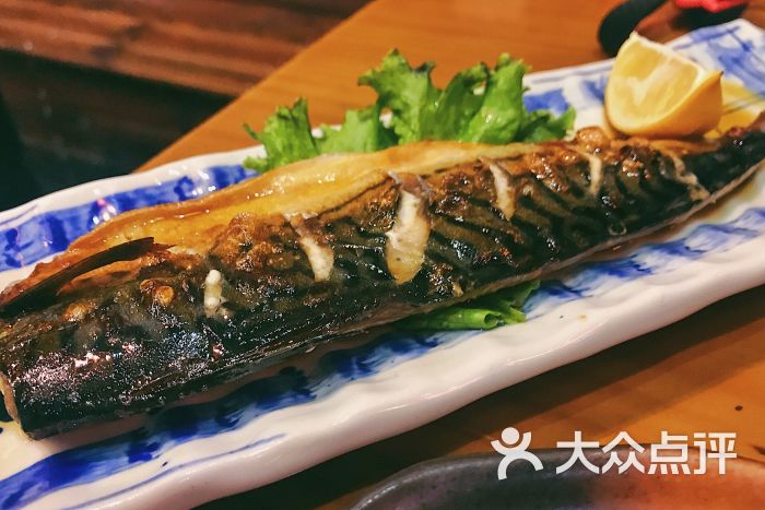 烤青花鱼