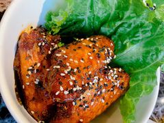 黑白芝麻鸡翅-Lets burger非常汉堡·环球风味(蓝色港湾店)
