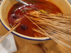 -拈签一笑黄牛肉辣卤串串