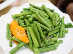 蒜炒四季豆-明腾壹间茶餐厅(新都会花园广场店)