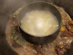 精品牛排锅   气儿饼-粘豆包铁锅炖二部(温泉街店)