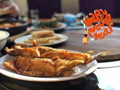 烤虹鳟鱼-北京龙庆四季香农家饭庄·灶台鱼·碳烤虹鳟鱼(龙庆峡店)