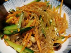凉拌素三丝-小金鬼·煎饺·鸽子汤
