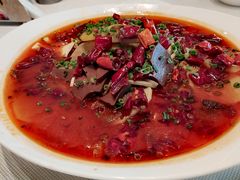 锦江毛血旺-锦江宾馆-花园餐厅