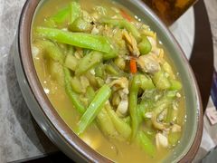 蚬肉炖茄子-君霖海鲜私房菜(春柳店)