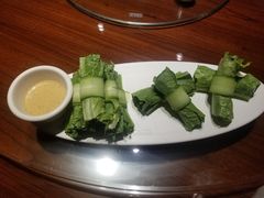 酱汁油麦菜-聚缘堂·海鲜私房菜(松岭路店)