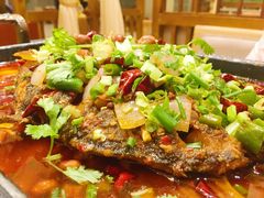农家烤鱼-万重锦·人文川菜馆(骡马市店)