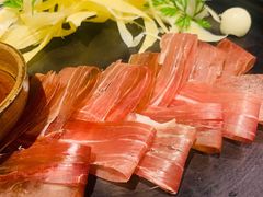 三年金钱火腿配大理手撕乳扇-泓0871臻选云南菜·味庄