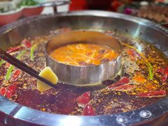 番茄养生鸳鸯锅-谭鸭血老火锅(漳州路店)