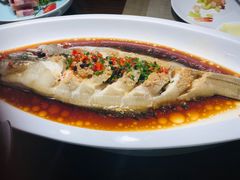 蒜茸豉香格陵兰蝶鱼-童福兴·南京菜(老门东店)