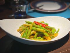 印式风味炒芦笋-甘尼仕印度餐厅酒吧(斜塘老街店)