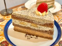 黑芝麻香蕉蛋糕-dokidoki