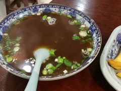 干切牛肉粉丝汤-老新隆牛肉锅贴(新街口店)