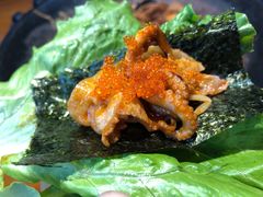 海苔-红辣椒八爪鱼特色韩国料理