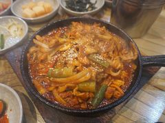 烤鱿鱼炒五花肉-Myeongdong North Strathfield
