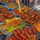 不愧是成都top1的乐山烧烤！烤排骨好好吃啊