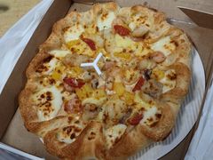 海鲜至尊比萨鳕鱼版双芝卷边普装-必胜客(龙吴宅急送店)