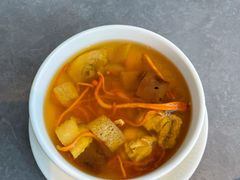 竹荪虫草鸡汤-古仓餐厅·创意菜