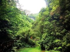 -龙水峡地缝景区