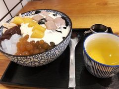 萬得嫩仙草かき氷。-WONDER ICE 萬得冰田(建設路总店)