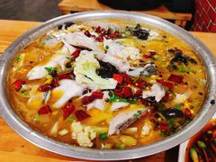 酸菜鱼小份-胖胖板凳面