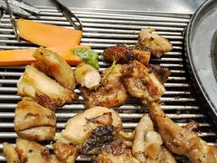 -山野的朋友露营炭火烤肉