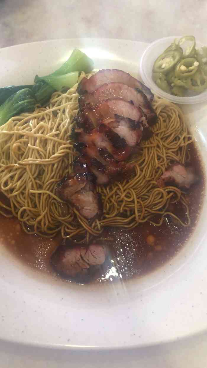 好好食云吞面家-"干捞云吞面真的很好吃.餐厅卫生可以,挺干.