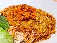 蟹黄金拌面-蟹黄鱼·深夜面馆(巨鹿路店)