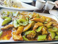 尖椒炒茄子-川聚坊(新合作广场小区店)