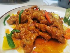 香煎古月肉-老邻居饭店(华昌道店)