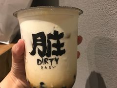 手炒黑糖脏脏茶-LELECHA乐乐茶(上海五角场万达广场店)