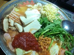 部队火锅-富乐满韩国正宗炸鸡韩国料理(虹泉路店)