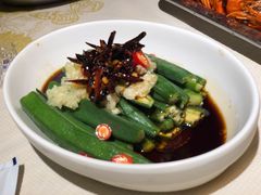 凉拌秋葵-聚味瞿记·龙虾堂(望城店)