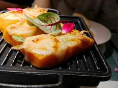 樱花虾芝士南瓜-蜜桃花开·中西融合菜E&W(南长街店)