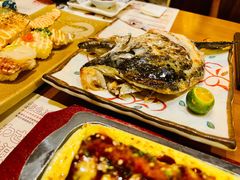 盐烤三文鱼头-七町糖果寿司屋(龙洞广工店)