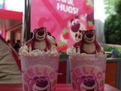 大熊草莓奶昔-Lotso Lunch Box 草莓熊餐盒