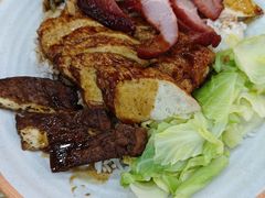 肉卷拼叉烧饭-瑞霖·隆江猪脚饭
