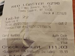 -RED LOBSTER(中城西店)