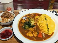 牛腩咖喱蛋包饭-池奈·日式咖喱蛋包饭(赛高店)