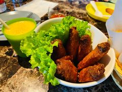 黑白芝麻鸡翅-Lets burger非常汉堡·环球风味(蓝色港湾店)