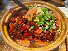 油泼毛血旺-涛哥的锅湘味砂锅菜