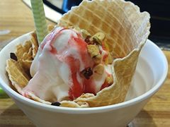 草莓香草冰淇淋-水林间·寿喜烧自助(仙林金鹰店)